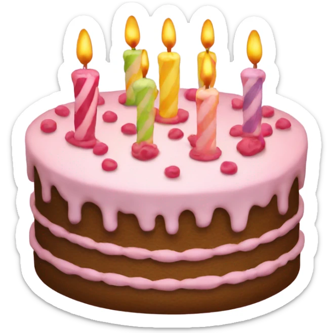 Birthday cake  sticker