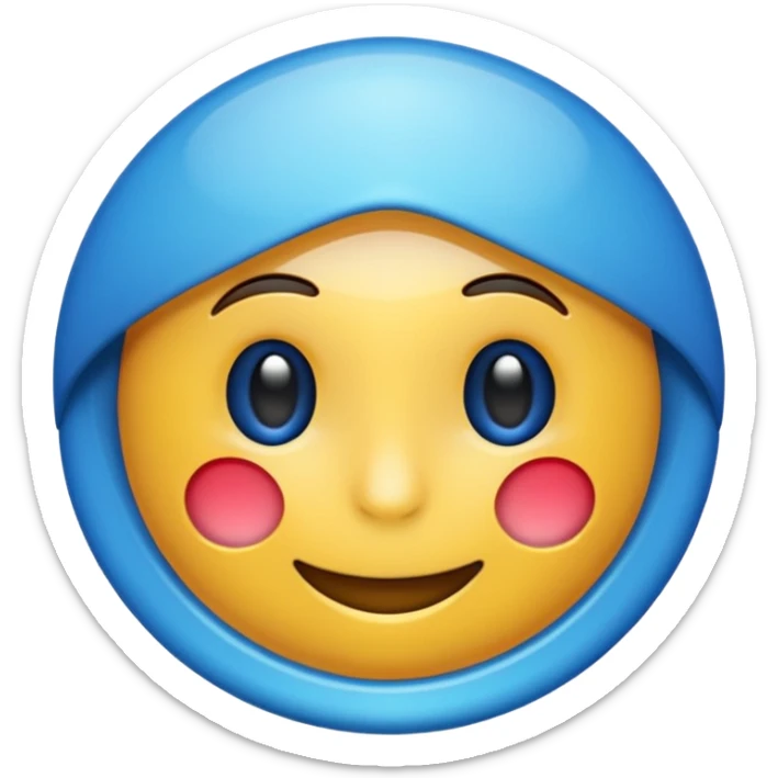 Quiero un emoji de verificación como la de tiktok qué sea así ✔️ pero de color azul en un circulo adentro sticker