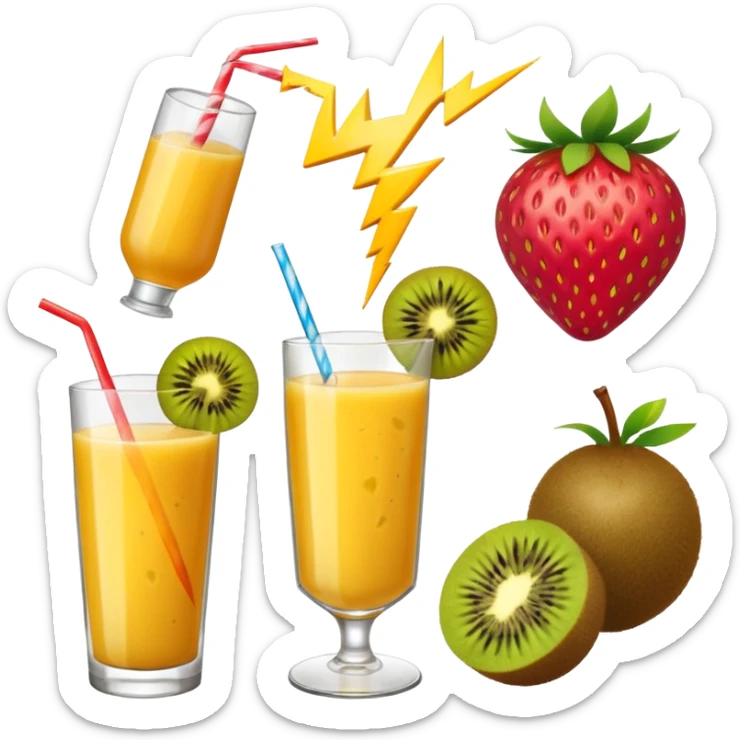 minimalno 6 emojija) koji će biti specifični za EnergoVibe, koristeći ih za interakciju s  pratiteljima na društvenim medijima koristeći alat Emojis . kreirani emojiji odražavaju raznolikost okusa EnergoBoosta. treba biti minimalno 6 sticker