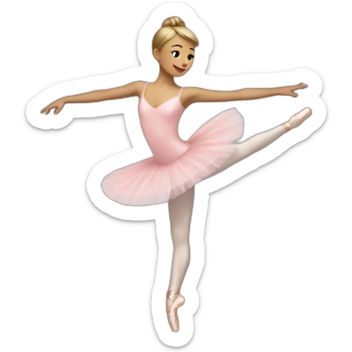 Ballet sticker