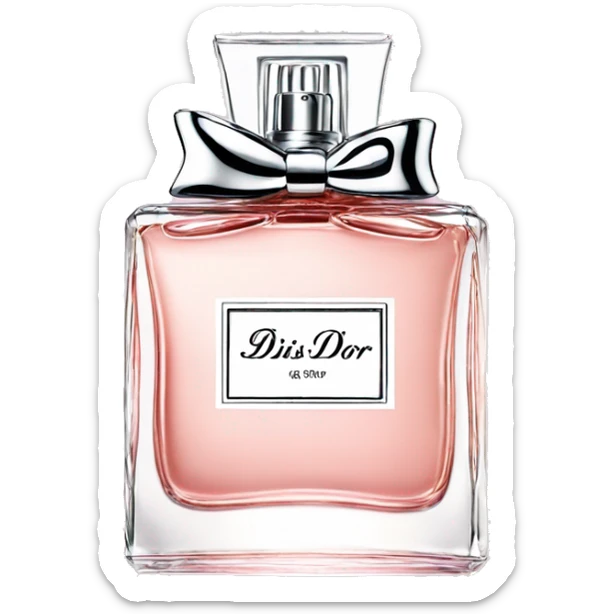 miss dior perfume sticker
