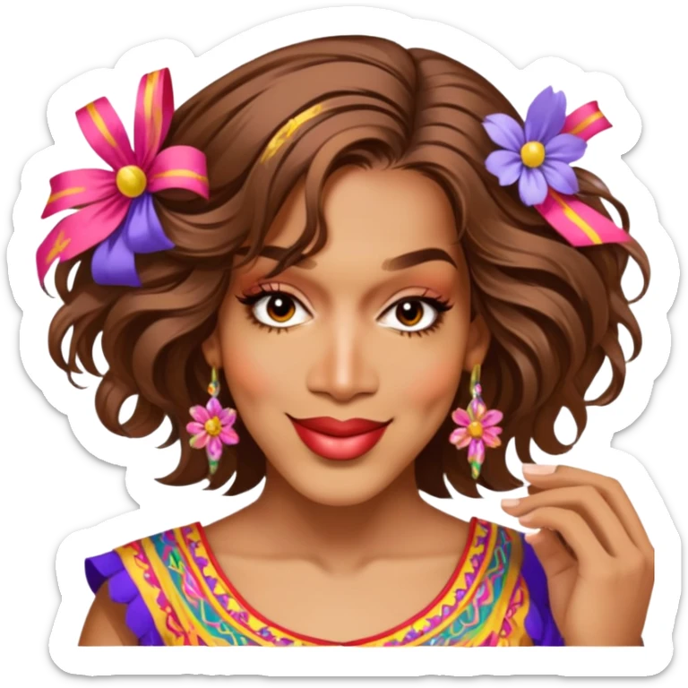 Traditional Dancer sticker