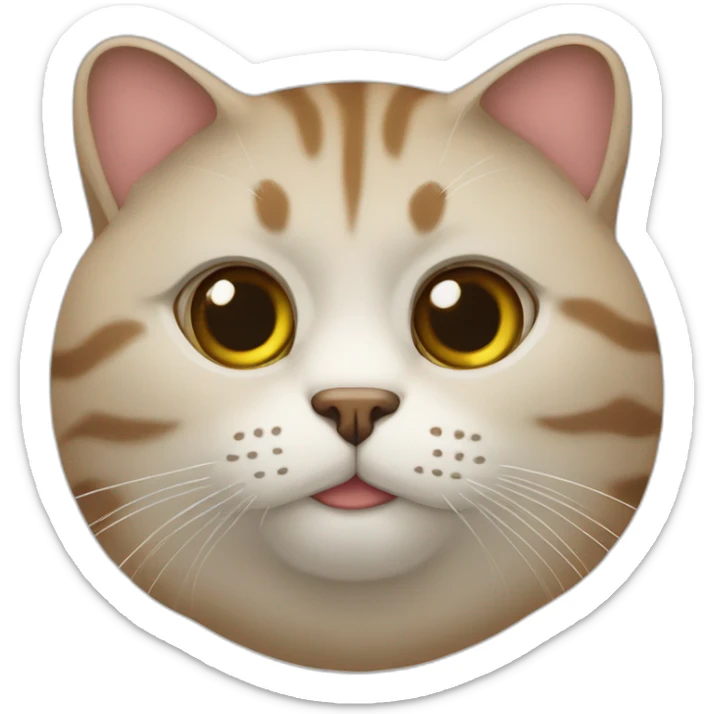Mocco-Fat-cat sticker