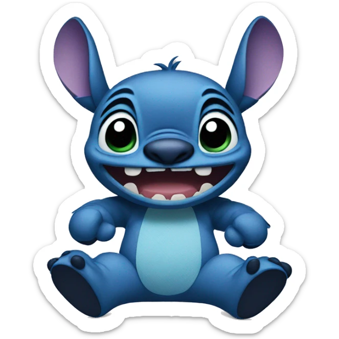 Stitch sticker