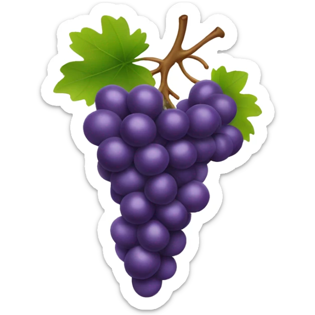 Grapes sticker