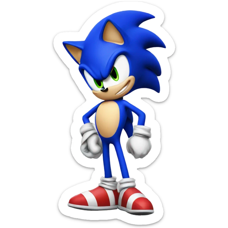 sonic sticker