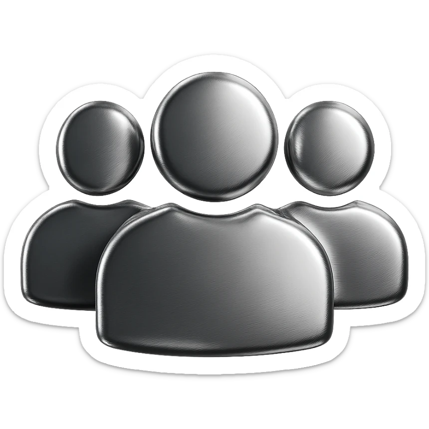 group of people sticker