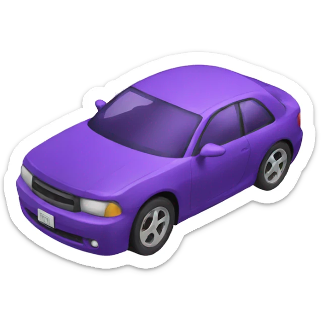 purple sticker