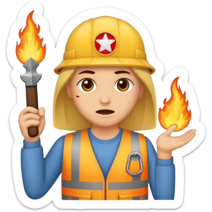 Je veux un emoji représentant Hitler il porte une moustache très carré de plus il a le bras en lair au niveau du nez visant le ciel sticker