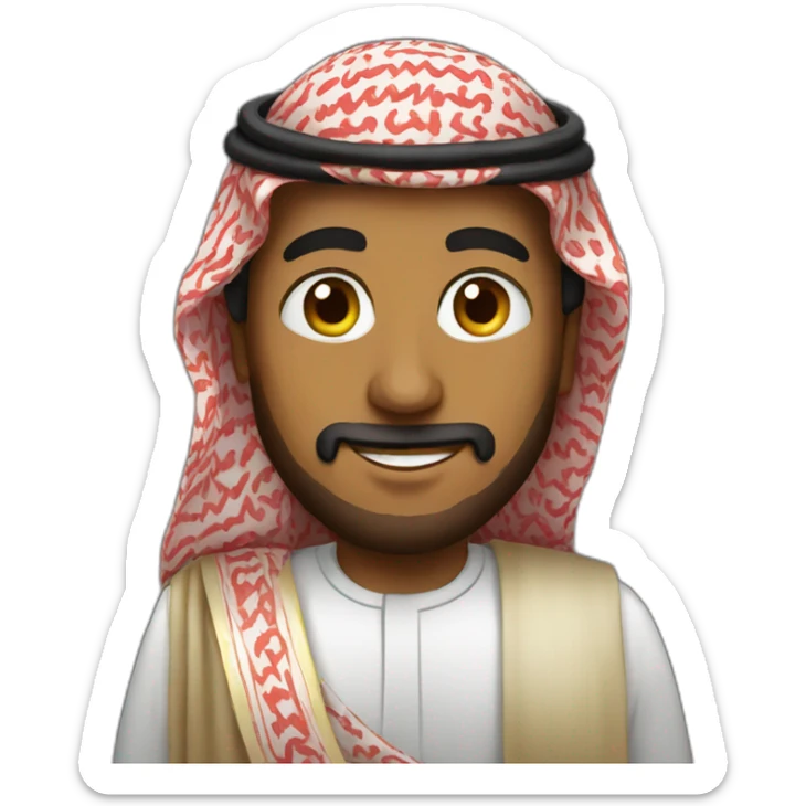 Saudi sticker