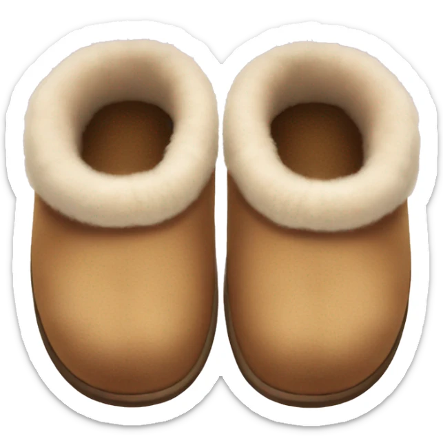 UGG slippers  sticker