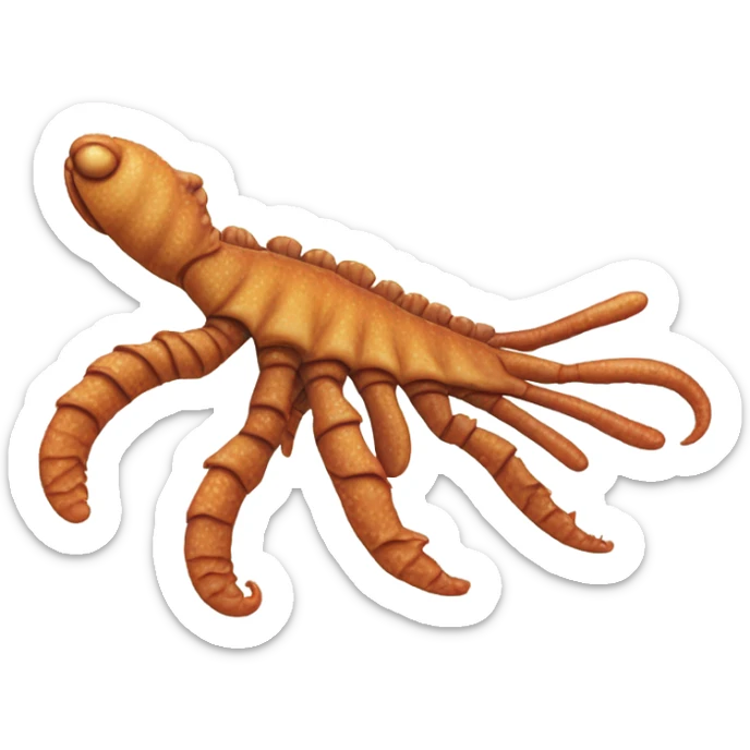 Ancient Anomalocaris sticker