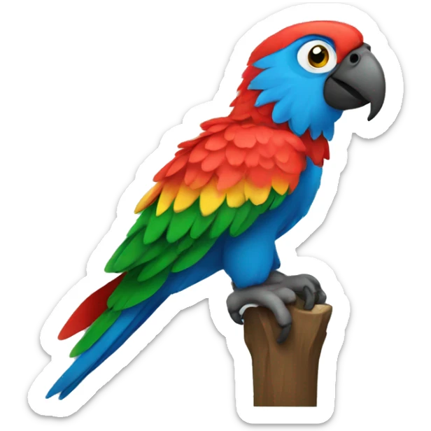 Parrot  sticker