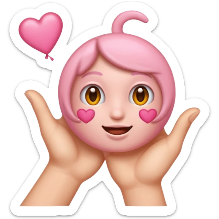 Je veux un emoji qui soit timide et qui cache ses parties intimes avec ses mains non emoji rond classique je veux qu’il rougisse sticker