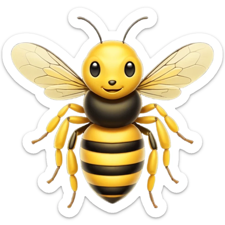 Bee sticker