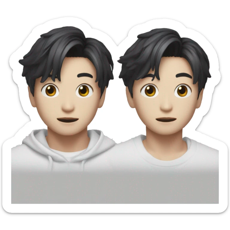 Jeon Jungkook from the music video DNa of BTS sticker