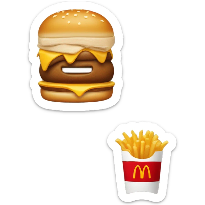 McDonald’s  sticker