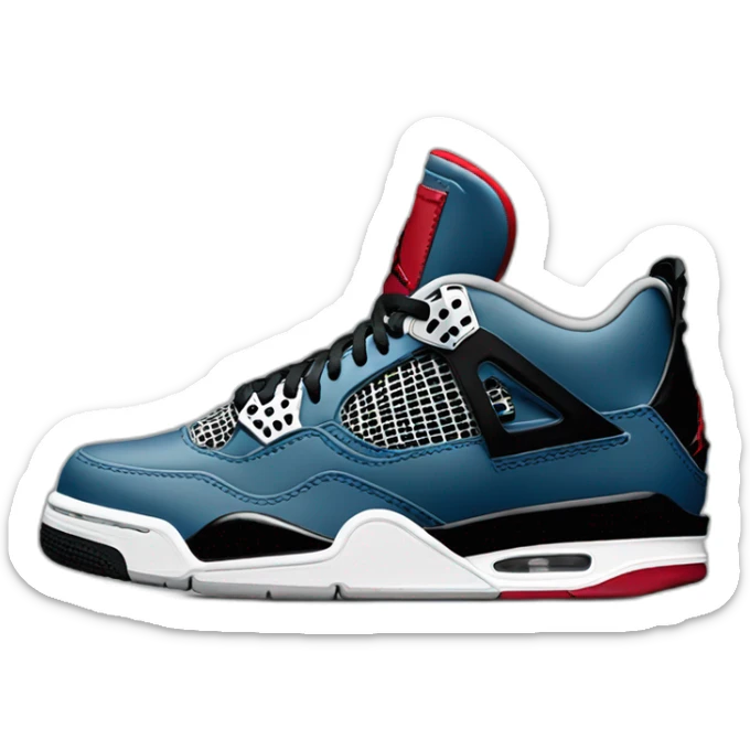 jordan 4 sticker