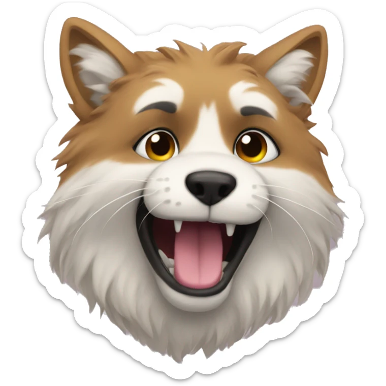 Furry sticker