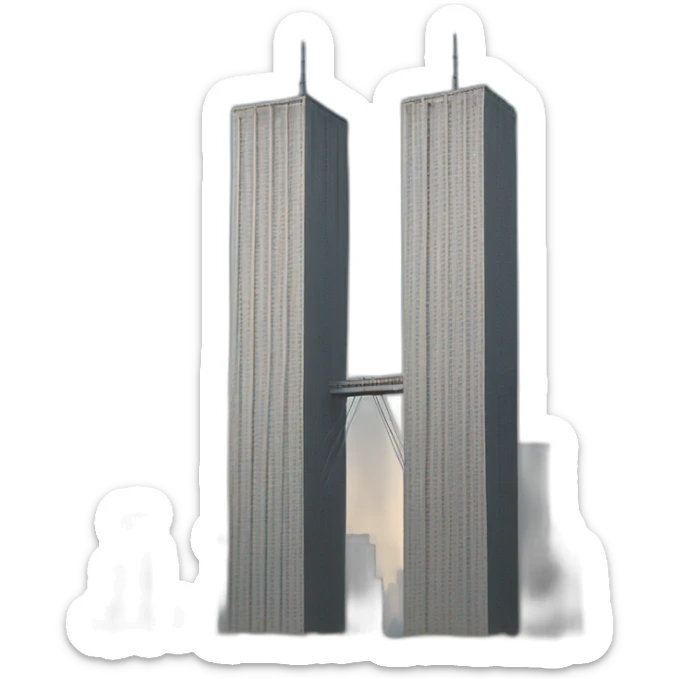 twin Tower sticker