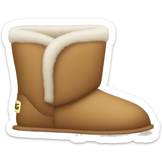 UGG slippers  sticker