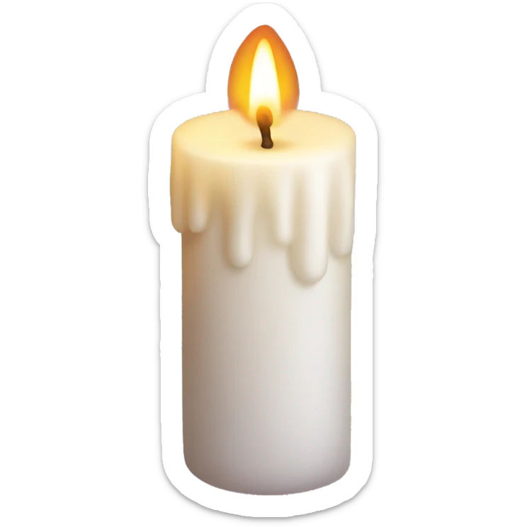 Candle sticker