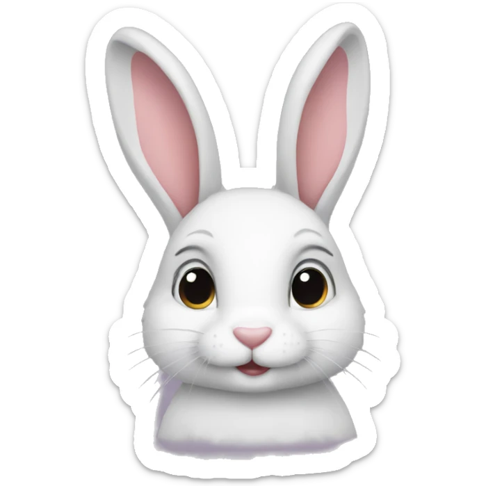 bunny sticker