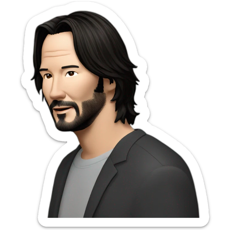 Keanu Reeves sticker