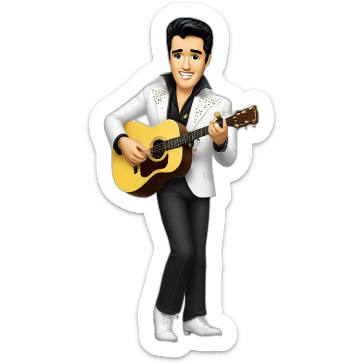 Elvis Presley sticker