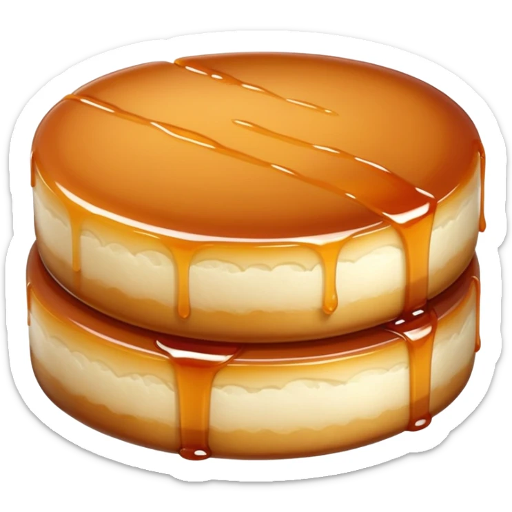 Chinese rice cake (Nian Gao), sweet and sticky traditional dessert sticker