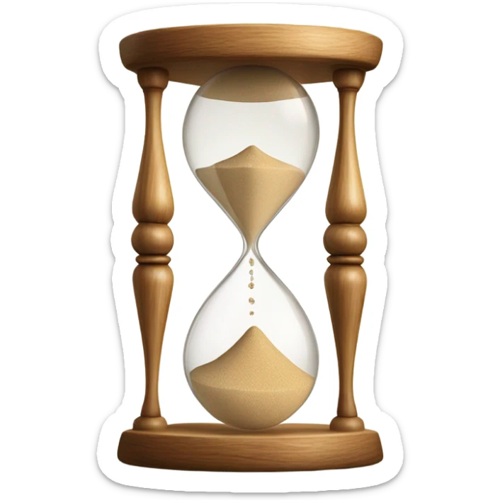 HOURGLASS sticker