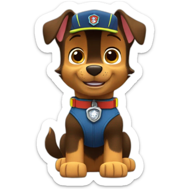 Paw patrol sticker