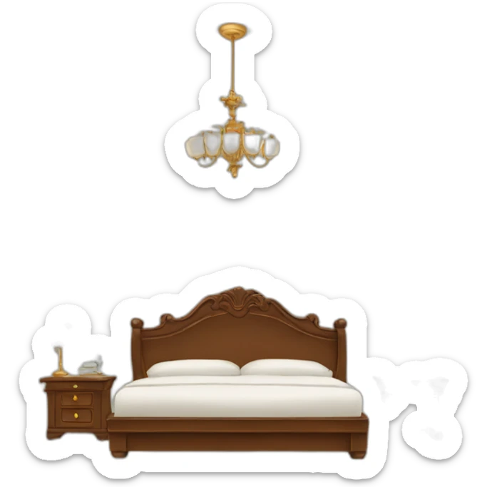 king size bed sticker