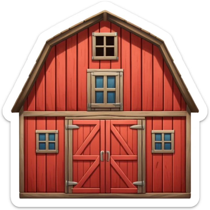 barn sticker