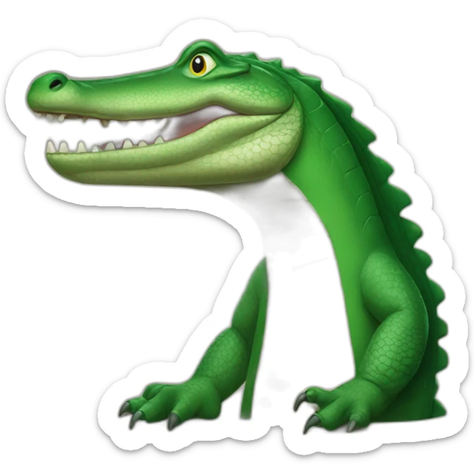 Alligator  sticker