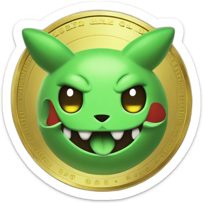 pokemon halloween money puregold coin pokecoin pokedollar dollar sticker