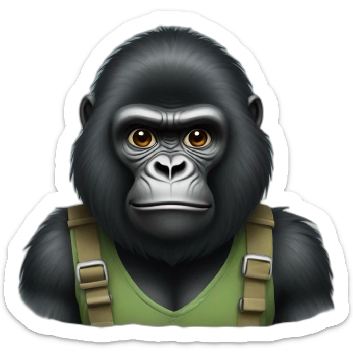 Gorille sticker