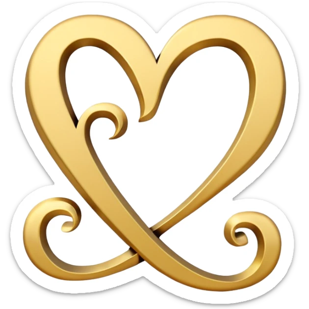 Letter s with heart it should be in poetry style and only should be drawn not just printed ones as if it it's written sticker