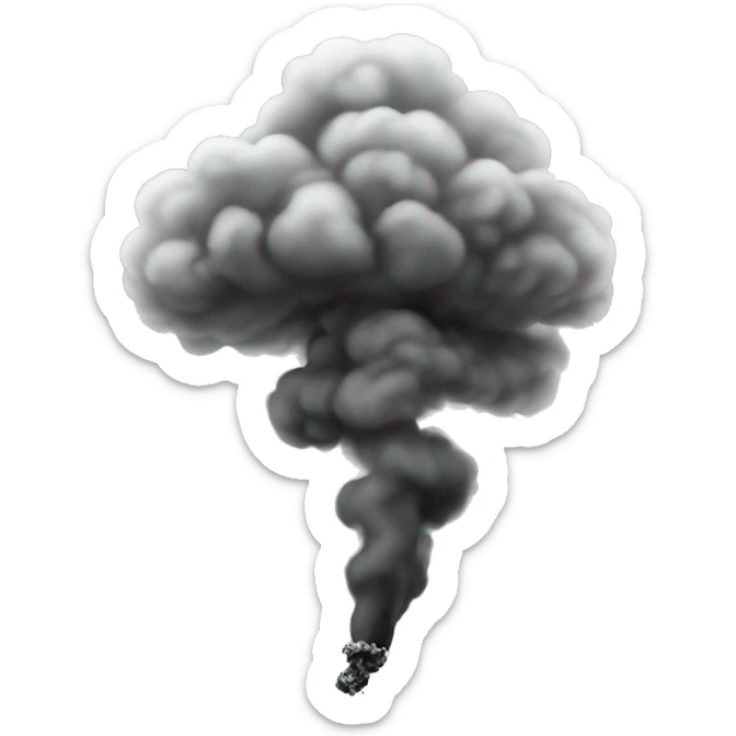 Smoke sticker