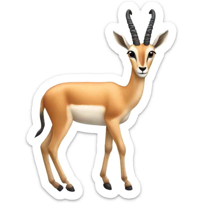 Gazelle  sticker