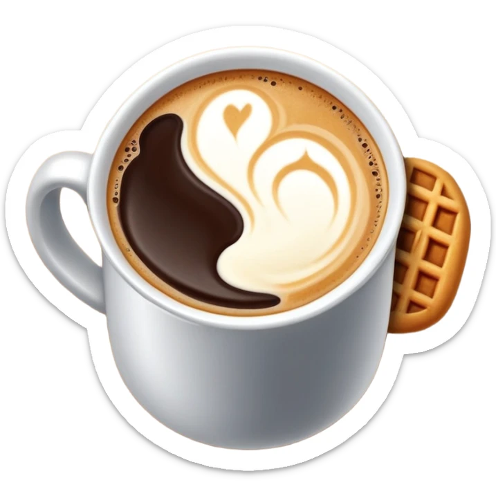 Kahveye kaçan turuncu saç uzun hafif dalgalı gözler kahverengi gözlük buğday ten dar siyah baskılı t-shirt sticker