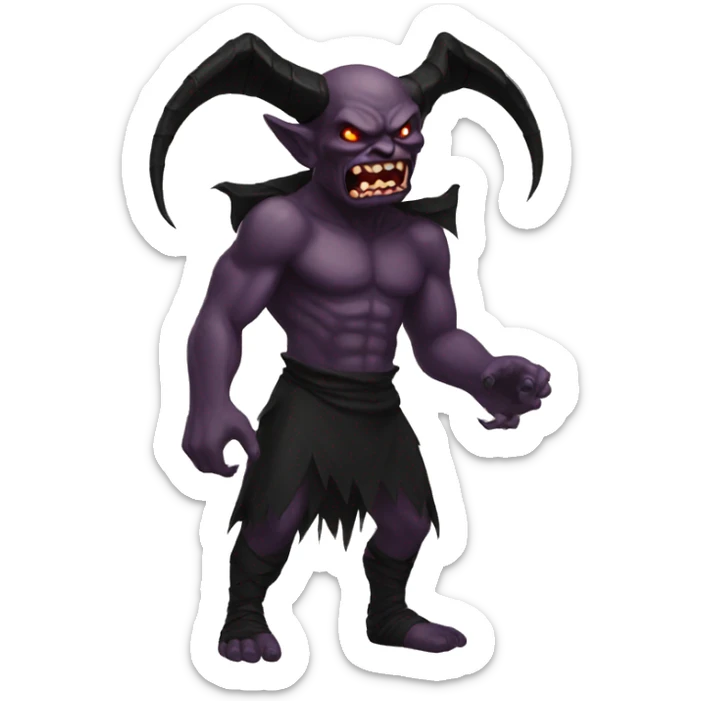 demon sticker
