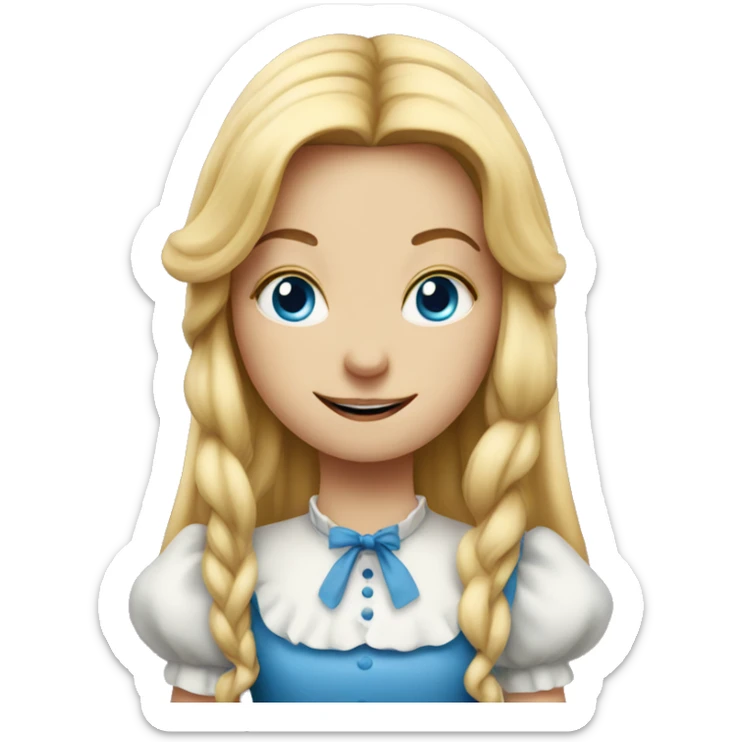 Alice in Wonderland sticker