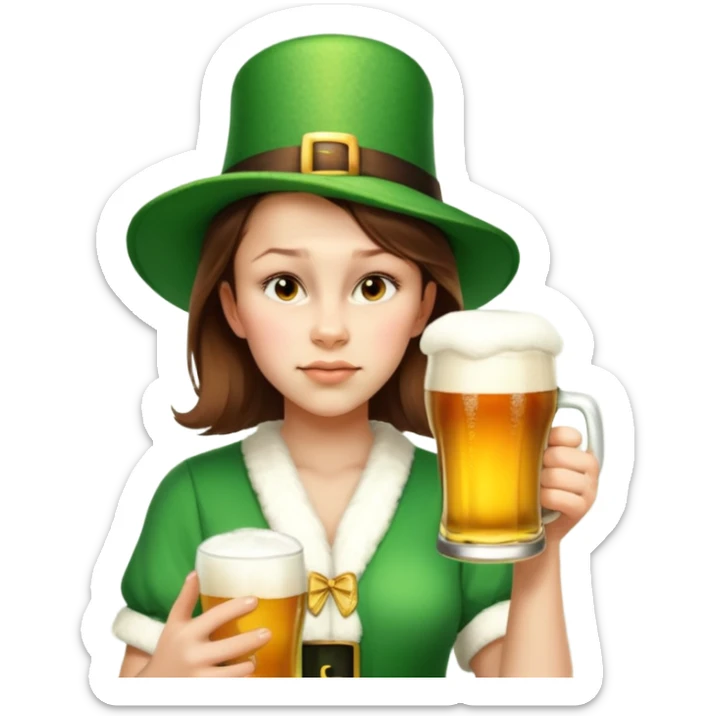 Having a Beer sticker