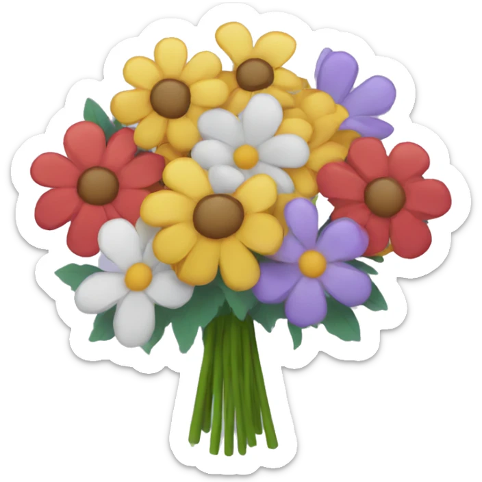 Flower bouquet  sticker