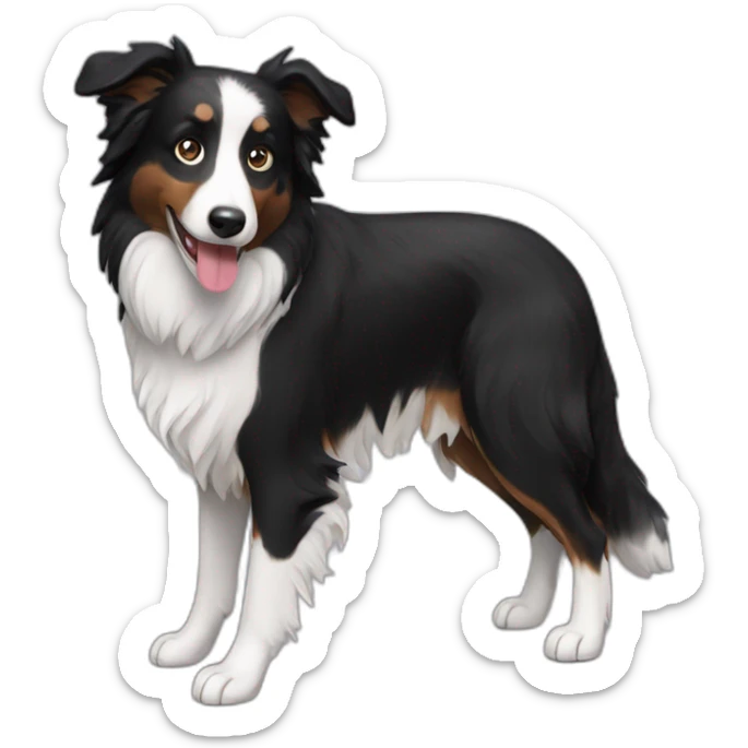 border collie sticker
