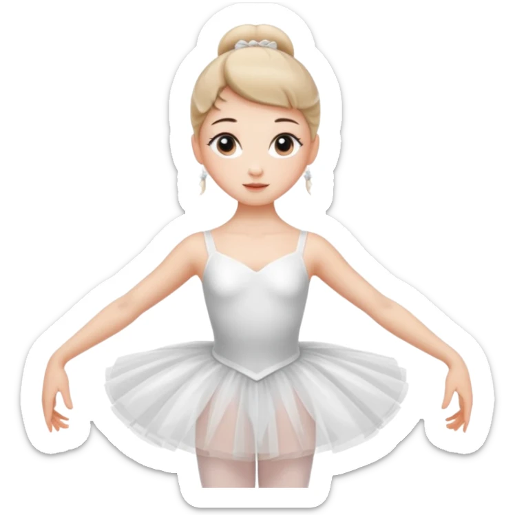 ballet uniform sticker