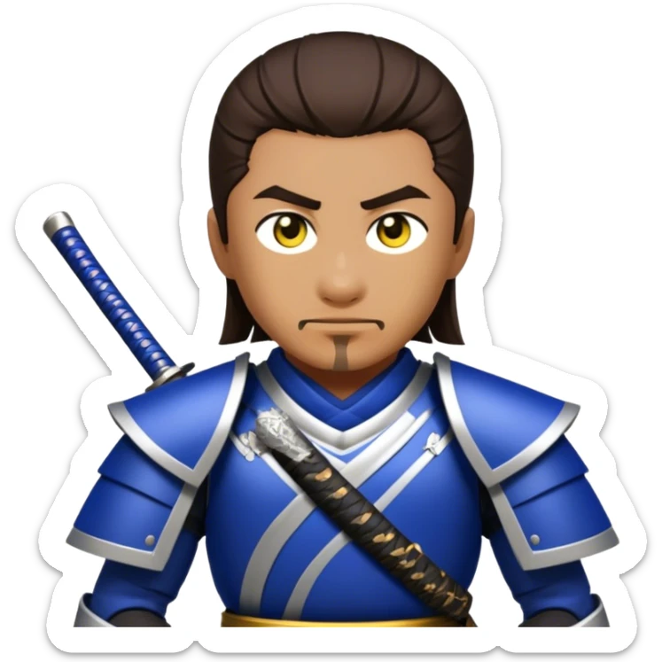 Steadfast Samurai sticker