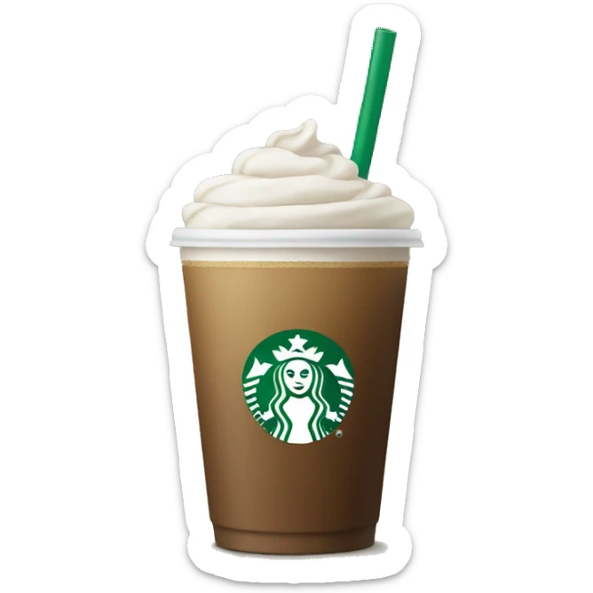 Starbucks coffee sticker