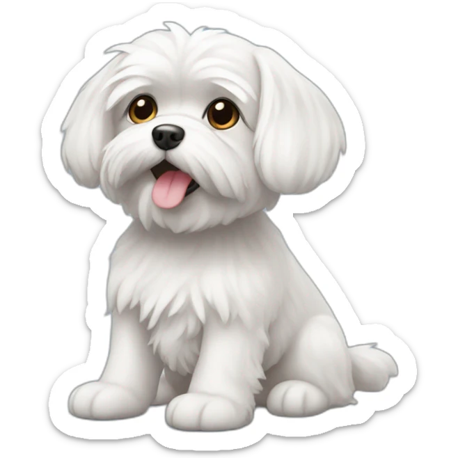 maltese sticker